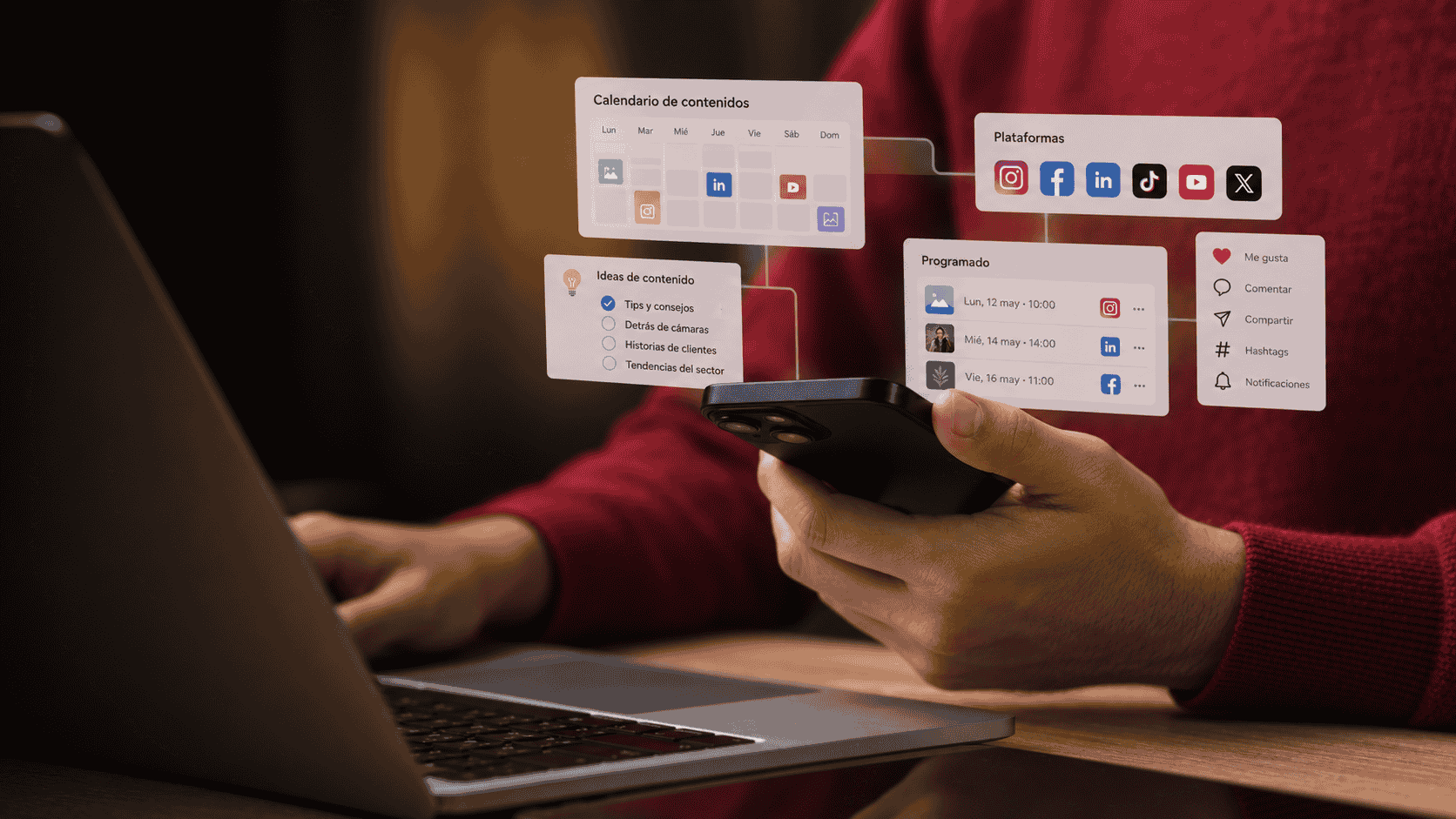 diferencia entre social media plan y calendario de publicaciones